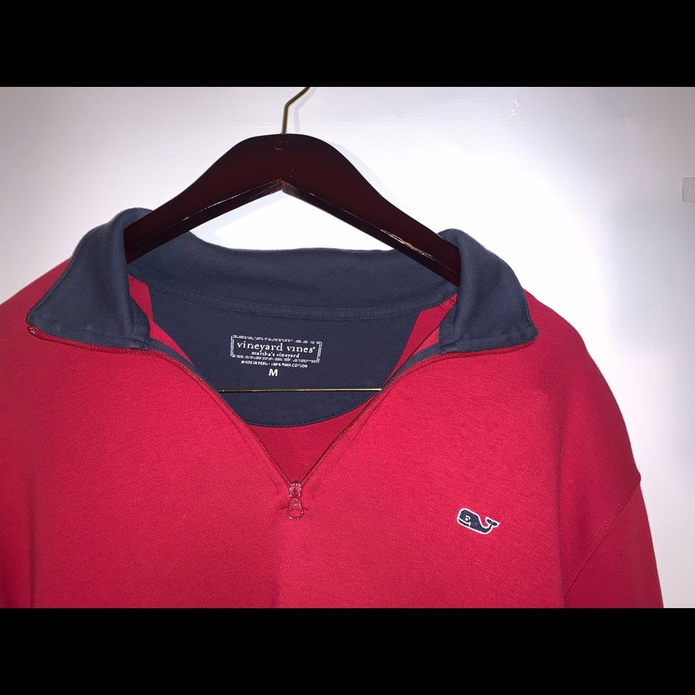 Vineyard Vines Saltwater 1/4 Zip Pullover - Men’s Medium